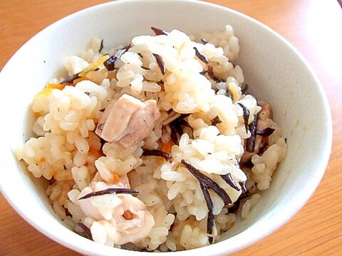 ヒジキの煮物をremake!炊き込みご飯